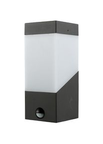 Heitronic, Au&szlig;en-Wandleuchte &raquo;Madeleine&laquo; E27 1 Stk. Wandlampe, Au&szlig;enlampe, matter Rundum-Lichtaustritt, mit Bewegungsmelder, anthrazit, 1, anthrazit