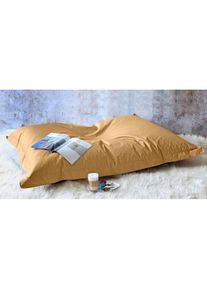 Kinzler, Sitzsack &raquo;XXL Outdoorf&auml;hig&laquo; 1 Stk. tlg. Uni Farben, Outdoor geeignet, ideal im Wohnzimmer & Kinderzimmer, hellbraun, Polyester,