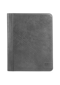 Bodenschatz, Damen, Dokumententasche echt Leder, schwarz, schwarz, H&ouml;he 32 cm x Breite 25 cm x Tiefe 2 cm