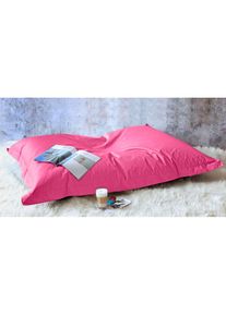 Kinzler, Sitzsack &raquo;XXL Outdoorf&auml;hig&laquo; 1 Stk. tlg. Uni Farben, Outdoor geeignet, ideal im Wohnzimmer & Kinderzimmer, pink, Polyester,