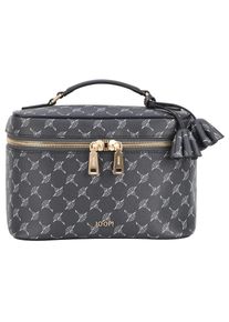 JOOP!, Damen, Kosmetiktasche &raquo;cortina 1.0 flora washbag mhz&laquo; Schminktasche Beautycase Kulturbeutel, dark navy, dark navy, Aus Syntetikmaterial
