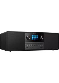 Philips, Stereoanlage &raquo;TAM6805&laquo; (A2DP Bluetooth AVRCP Bluetooth Bluetooth WLAN Digitalradio (DAB+) Internetradio 50 W), schwarz, 70 Stationsspeicher