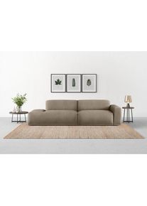 Trendmanufaktur, &raquo;Braga, mit hochwertigem Kaltschaum, Megasofa, in Cord erh&auml;ltlich&laquo; modernes Big-Sofa, Couch mit hohem Sitzkomfort, 277/72/107 cm (B/H