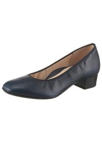 Ara, Damen, Pumps &raquo;MILANO&laquo; Business Schuh in klassischer Optik mit Blockabsatz, dunkelblau, 4 (37), dunkelblau, Eleganter Pumps im klassischen Design