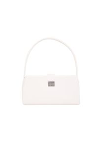 Tommy Jeans, Damen, Umh&auml;ngetasche &raquo;TJW AMERICAN COOL SHOULDER BAG&laquo;, Damen Clutch, Henkeltasche, Mini Bag mit Logo-Schmuckelement, wei&szlig;, wei&szlig;, 