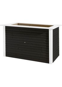 Weka, Hochbeet &raquo;Line&laquo; Line, 28 mm, anthrazit, anthrazit, Massivholz, B/H/T: 119,6 cm x 81 cm x 79 cm, anthrazit