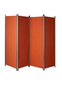 Angerer Freizeitm&ouml;bel, Paravent &raquo;Swingtex, TOPSELLER!&laquo; (B/H): ca. 220x165 cm, terracotta, Acryl, Stahl, B/H/T: 220 cm x 165 cm, terracotta