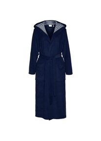 Kangaroos, Damen, Damenbademantel &raquo;Dalia, ideal f&uuml;r Sauna & Spa, Standardl&auml;nge & &Uuml;berl&auml;nge&laquo; 1 Stk. Uni-Farben mit Streifen, Taschen, leicht, XS-3XL, 