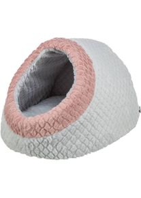 Trixie Katzenh&ouml;hle Kaline Mio grau / altrosa