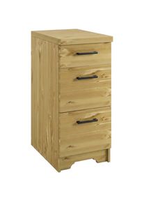 Home Affaire, Unterschrank &raquo;Meliss&laquo; aus massiver Kiefer, Breite 40 cm, Soft-Close-Funktion, natur, Massivholz, natur - B/H/T: 40 cm x 88 cm x 60 cm,