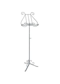 AMBIENTE HAUS, Buchst&uuml;tze &raquo;Notenst&auml;nder 100cm&laquo;, antikbraun, Schmiedeeisen, antikbraun