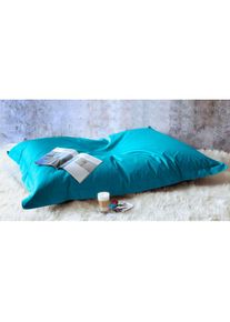 Kinzler, Sitzsack &raquo;XXL Outdoorf&auml;hig&laquo; 1 Stk. tlg. Uni Farben, Outdoor geeignet, ideal im Wohnzimmer & Kinderzimmer, t&uuml;rkis, Polyester,