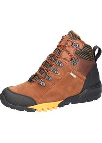 Waldl&auml;ufer Waldl&auml;ufer, Damen, Trekkingschuh &raquo;H-AMIATA&laquo; Outdoorschuh, Wanderschuh, TEX-Membran, Komfortweite H (= sehr weit), cognac-schwarz, 6,5, cognac-schwarz,
