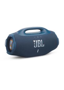 JBL, Bluetooth-Lautsprecher &raquo;Boombox 4&laquo; (Bluetooth Bass- und Lautst&auml;rkeregelung 65 W) Akku austauschbar f&uuml;r noch l&auml;ngeren Musikgenuss, Blau, Zwei Bass