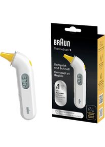 Braun, Ohr-Fieberthermometer &raquo;ThermoScan 3, IRT3030&laquo;, wei&szlig;,