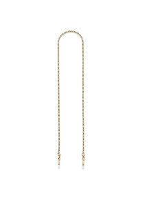 Bruno Banani, Damen, Brillenkette &raquo;Schmuck Geschenk - Perfekt zu Brille und Sonnenbrille&laquo; als Maskenkette tragbar, gelbgoldfarben, gelbgoldfarben, 