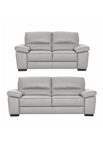 Calia italia, Polstergarnitur &raquo;Gaia, hochwertige Garnitur aus 2-Sitzer und 3-Sitzer, edles Design&laquo; Set, 2 Stk. tlg. Ledergarnitur, in zwei 