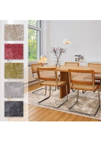 Astra, Teppich &raquo;Stevie 250&laquo; rechteckig 9 mm H&ouml;he weicher Kurzflor, gewebt, Wohnzimmer, Schlafzimmer, beige, Polypropylen, B : 120 cm 1 Stk. - 9 mm