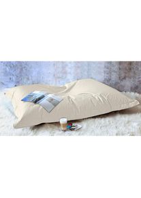 Kinzler, Sitzsack &raquo;XXL Outdoorf&auml;hig&laquo; 1 Stk. tlg. Uni Farben, Outdoor geeignet, ideal im Wohnzimmer & Kinderzimmer, natur, Polyester,