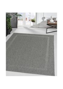 the carpet, Teppich &raquo;Mistra&laquo; rechteckig 1 mm H&ouml;he, Anthrazit, Polypropylen, B : 120 cm 1 Stk. - 1 mm, Anthrazit
