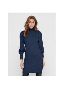 Only, Damen, Strickkleid &raquo;ONLKATIA L/S DRESS KNT NOOS&laquo; Viskosemischung, Naval Academy Detail:W. MELANGE, N-Gr, S - N-Gr, Naval Academy Detail:W. 