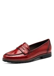 Tamaris, Damen, Slipper , Blockabstz, Pumps, Businessschuh mit Touch It-Ausstattung, rot, 41, rot, Slipper mit Zierriegel und zwei kleinen seitlichen 