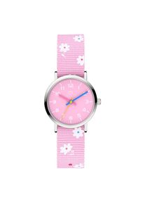 Cool Time, Damen, Quarzuhr &raquo;The Cool Flower Power&laquo; Armbanduhr, Kinderuhr, M&auml;dchen, analog, rosa, Putzige Kinderarmbanduhr