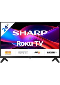 Sharp, LED-Fernseher &raquo;1T-C24GDx&laquo; 60 cm/24 &prime;&prime; HD ready Smart-TV, schwarz, Intuitive Fernbedienung