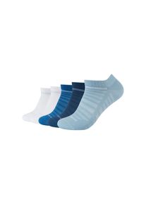 Camano, Damen, Sneakersocken &raquo;mesh ventilation&laquo; 10 Stk. tlg. Mesh-Bel&uuml;ftung: Perfektes Fu&szlig;-Klima bei jeder Aktivit&auml;t, celeste blue, 35-38, 