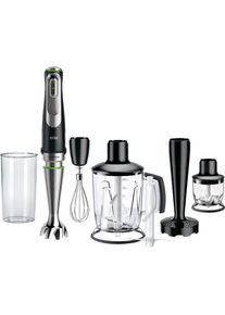 Braun, Stabmixer &raquo;MultiQuick 9 MQ 9147X - 1200W, Stufenlosregulierbar, Dynamische Klinge&laquo; 1200 W Spritzschutz, Extra Mahlklinge, 2 Modi + Pulsfunktion