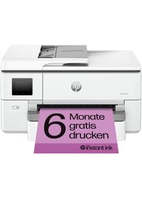 HP, Multifunktionsdrucker &raquo;OfficeJet Pro 9720e A3&laquo; 3 Monate gratis Drucken mit Instant Ink inklusive, wei&szlig;, 6 Monate gratis drucken mit HP Instant Ink
