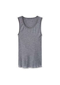 Calida, Damen, Tanktop &raquo;True Confidence&laquo; Rundhals, atmungsaktiv, w&auml;rmend, elastisch, Feinripp-Qualit&auml;t, platin mel&eacute;_, M (44/46), Damen-Top von Calida