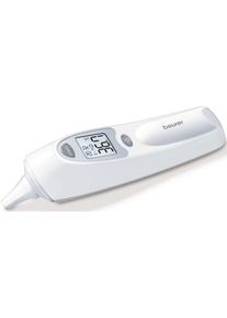 Beurer, Ohr-Fieberthermometer &raquo;FT 58 mit Signalton bei Messende, Infrarot-Messtechnik&laquo; Hygienische Messung dank Abwurf der Schutzkappe ohne 