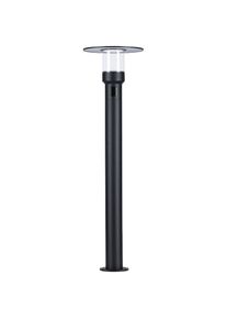 Paulmann, LED Gartenleuchte &raquo;Sienna 230V Pollerleuchte&laquo; Warmwei&szlig; seewasserresistent, mit PIR-Sensor, anthrazit, 1, anthrazit