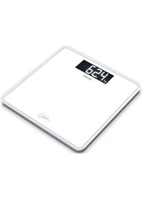 Beurer, Personenwaage &raquo;GS 400, gro&szlig;e Trittfl&auml;che mit 8 mm wei&szlig;em Sicherheitsglas&laquo; XL-Display, Tragkraft bis 200 kg und praktische Einschaltautomatik, 