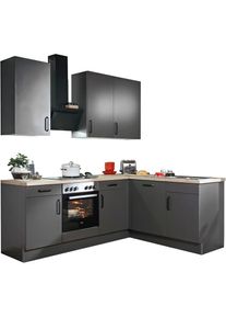 Wiho-K&uuml;chen wiho K&uuml;chen, Winkelk&uuml;che &raquo;"Simi", mit verstellbaren F&uuml;&szlig;en, wahlweise mit E-Ger&auml;ten,&laquo; Soft-Close-Funktion in Schubk&auml;sten & Ausz&uuml;gen, Stellbreite 225/