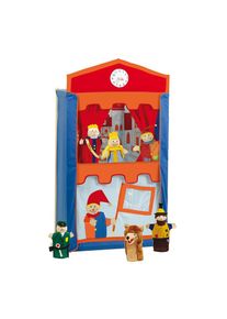 Roba , Kasperletheater inkl. Handpuppen, bunt, Baumwolle, Massivholz, Polyester, bunt