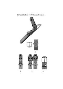 Rettungsring G&uuml;rtel, Damen, Lederg&uuml;rtel, Beige, Beige, Hochwertiges Vollrindleder aus Italien 4cm Breite