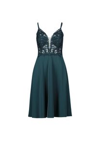Vera Mont, Damen, Abendkleid &raquo;Abendkleid mit Stickerei&laquo;, Dusty Slate, EURO, 34 - EURO, Dusty Slate, Passform: Ausgestellt