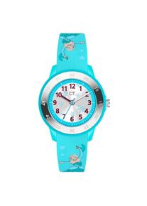 Cool Time, Damen, Quarzuhr &raquo;The Cool Ice Princess&laquo; Armbanduhr, Silikonarmband, Kinderuhr, M&auml;dchen, analog, t&uuml;rkis, Liebevoll gestaltete 