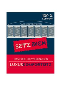 MCA furniture, Polsterbank &raquo;Talena&laquo; mit einem Edelstahl Gestell, in zwei Farbvarianten und zwei Breite, sand, Edelstahl,