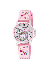 Calypso Watches, Damen, Quarzuhr &raquo;Junior Collection&laquo; Armbanduhr, Kinderuhr, M&auml;dchen, Einhorn, Regenbogen, Geschenkidee, bunt, Wunderbare 