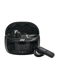 JBL, wireless In-Ear-Kopfh&ouml;rer &raquo;TUNE BEAM 2&laquo; A2DP Bluetooth Active Noise Cancelling (ANC), Schwarz/Transparent, Personi-Fi 3.0 (interaktive Anpassungs