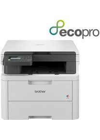 Brother, Multifunktionsdrucker &raquo;DCP-L3520CDWE&laquo;, wei&szlig;, Beidseitiger Druck, Display
