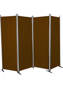 Angerer Freizeitm&ouml;bel, Paravent (B/H): ca. 170x165 cm, mocca, Kunststoff, B/H/T: 170 cm x 165 cm, mocca