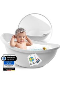 BabybeFun Baby Badewanne mit Einsatz | biela