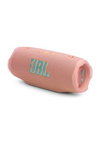 JBL, Bluetooth-Lautsprecher &raquo;CHARGE 6&laquo; (Bluetooth Lautst&auml;rkeregelung 45 W) wasserdicht und sto&szlig;fest, Rosa, Robuster Tragegurt und integrierte 