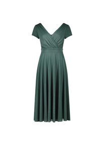 Vera Mont, Damen, Cocktailkleid &raquo;Cocktailkleid im Glitzer-Look&laquo;, Dark Green/Grey, 40 - EURO, Passform: Ausgestellt
