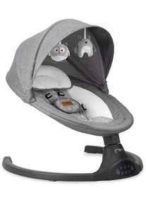 MoMi Kenani detsk&aacute; hojdačka | siv&aacute;