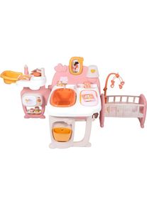 Smoby, Puppen Pflegecenter &raquo;Baby Nurse Puppen-Spielcenter&laquo; Made in Europe, rosa,